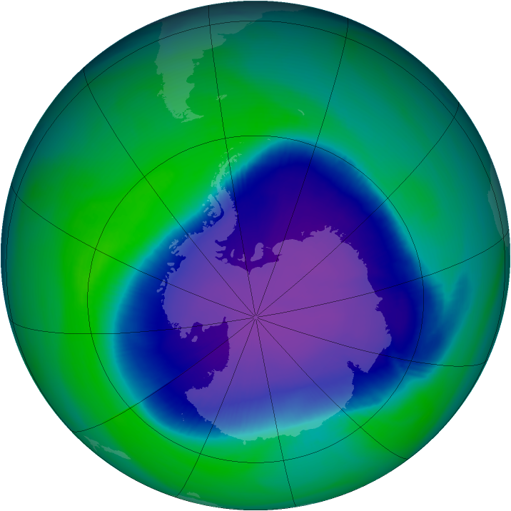 Ozone Map 2006-11-06